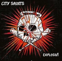 City Saints - Explosiv! Splatter Clear Blue W/ White Vinyl - Vinyl Rec - G3Z