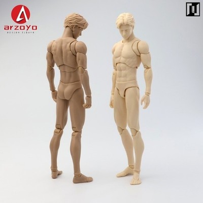 1:12 Mirrfig MF001 Male Flexible Action Figure Muscle Joint Body 16.2cm  Models