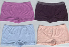 4 PACK of Hanes Ladies Seamless Boyshorts Size 5/S SEE PICTURE 