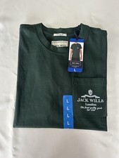 Image of Jack Wills Mens Short Sleeve Pocket T-Shirt UK L