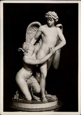 Amor och Psyche Stockholm Sweden vintage postcard c385