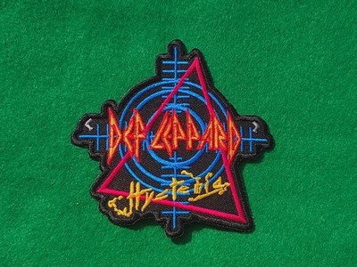 DEF LEPPARD Sew / Iron On Embroidered Patch (f) Rock Metal Punk Festival