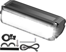 Waterproof 3LED Bike Light USB Rechargeable Super Bright Bicycle Front Headlight