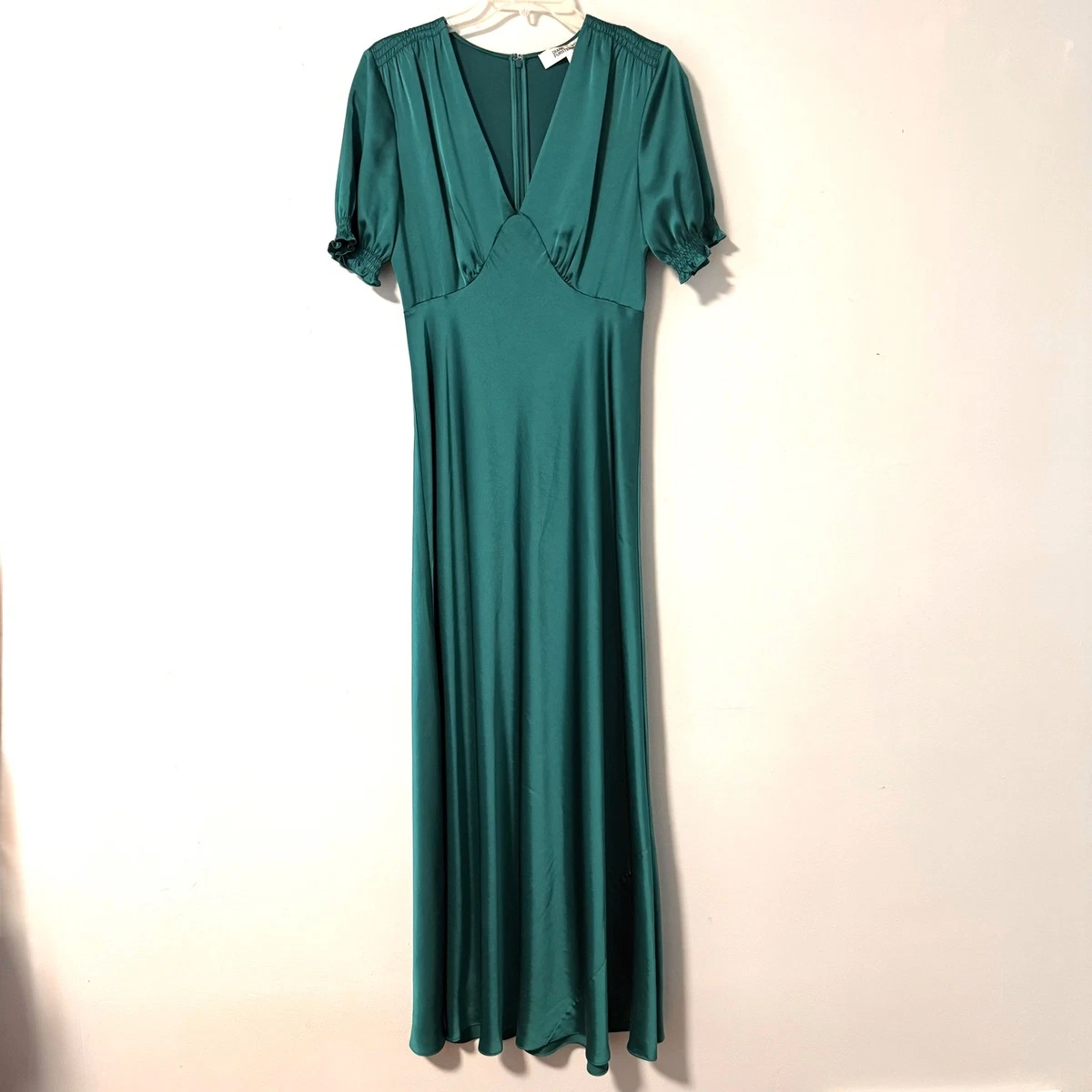 Satin Green Maxi Dresses for Women for sale | eBay