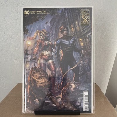 DC Comics Nightwing #96 Variant Cover Comic Book Nightwing Harley Quinn