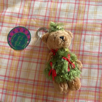 Francfranc Mini Bear Tree Green Mascot Charm 12cm MIB w/