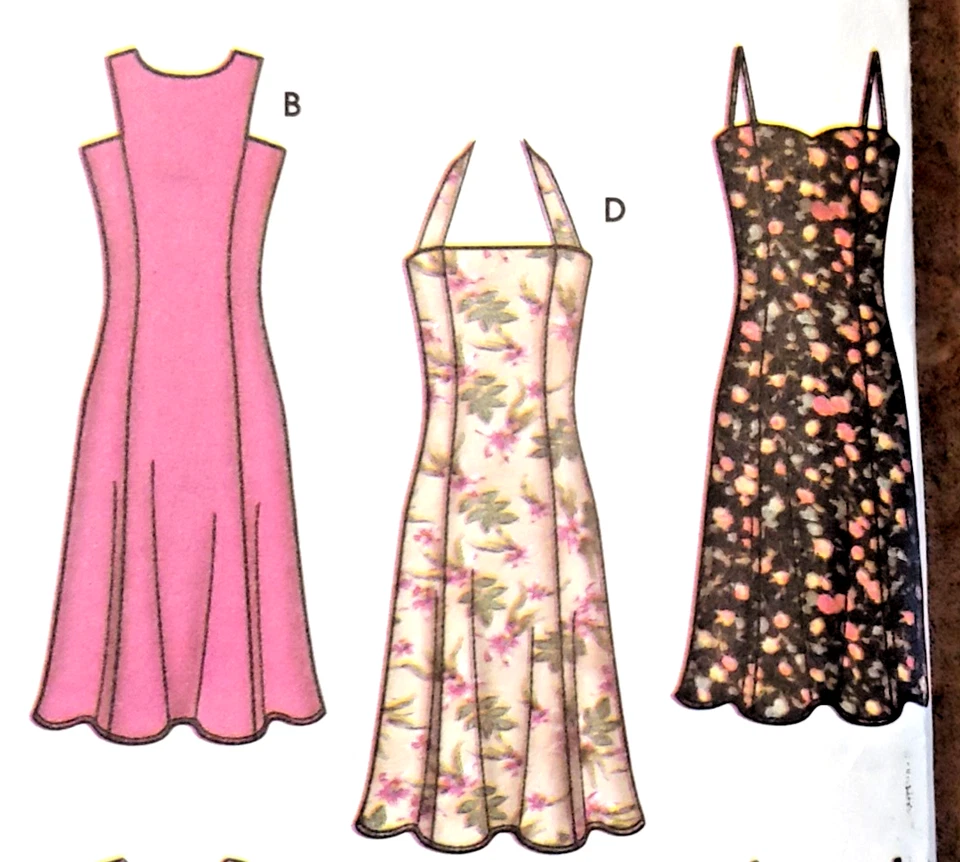 Simplicity 5498 Misses' 2 Lengths Petite Sundress size 4,6,8,10 From Year 2003 - Image 3 of 4