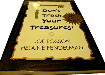 SIGNED EDITION  'Don't Trash Your Treasures.. In Your Attic''  Joe Rosson      U6