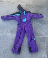 Vintage Ski Suit One Piece Snowsuit Snow Bib Snowboard Vtg Boys/girls Large 10