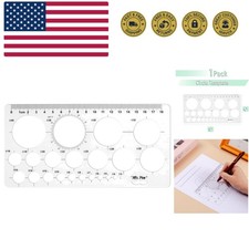 Circle Template, Circle Stencil, Circle Template for Drawing Stencils, Geomet...