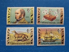 Falkland Islands, Scott 344-347 Complete Set MNH