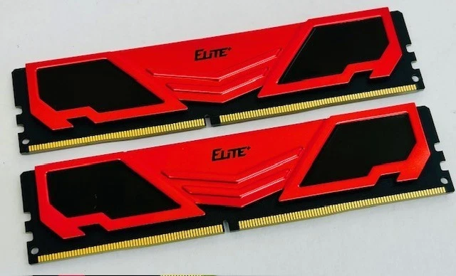 8GB (2x4GB) Team Group Elite TPRD44G2400HC16BK 2400MHz DDR4 Computer Memory Kit - Image 2 of 4