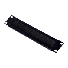 10 inch 1U Brush Cable Manager Rack Mount Cable Management Panel with Brush S...