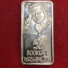 Booker T Washington Hamilton Mint Greatest Americans 1 oz .999 Silver Bar #421