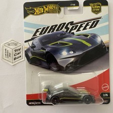 2025 HOT WHEELS Car Culture - Aston Martin Vantage GTE (Black #2 Euro Speed) G20