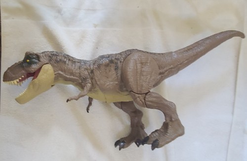 Mattel 2020 Jurassic World 'Epic Roarin' T-Rex' - Movement & Sound 21" Works