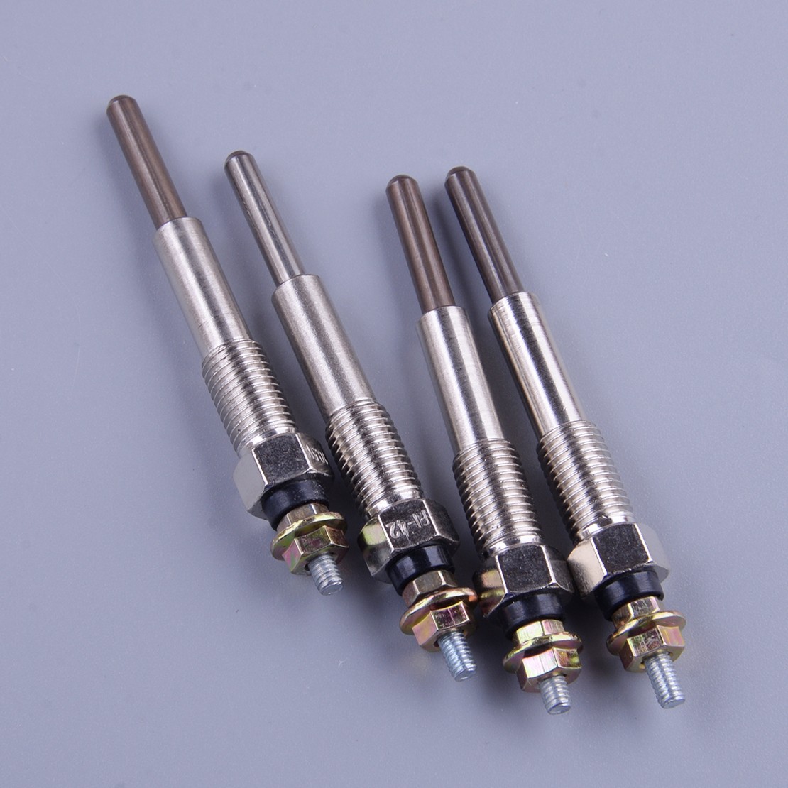 4x Glow Plug Fit For Isuzu ELF250 ELF350 C221 C240 C190 C201 4BA1 9-82511978-0