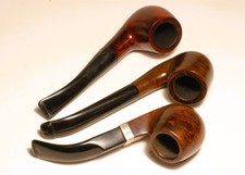 3 'Curved' Estate Pipes - *Canterbury*, *Rexleigh*, *Butz Choquin*
