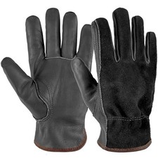 EINSKEY Gardening Gloves for Men and Women, Tough Thorn Proof Leather Small