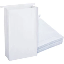 50 Pack Disposable Vomit Bags White Emesis Hangovers Motion Sickness Puke Bag