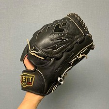 ZETT PROSTATUS Baseball Glove RHT Pitcher 11.5 inch Black Good Condition Limited