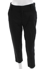 Alice + Olivia Womens Black Ankle Cropped Dress Pants Size 2