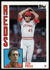 Joe Price 1984 Topps #686 Cincinnati Reds