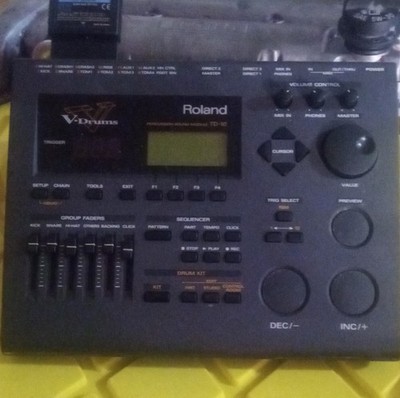 Roland TD-10 Digital Drum Module with Sequencer, Group Faders, MIDI