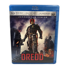 Dredd 3D Blu-ray 2012 Karl Urban Olivia Thirlby Comic Action Used VG Cond