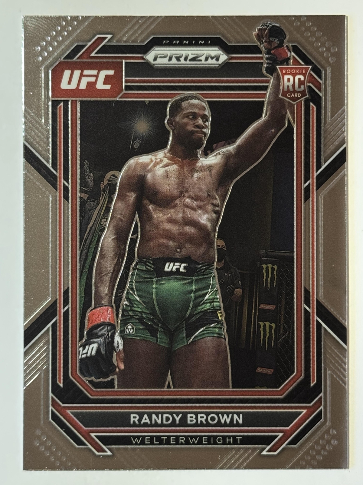 2023 Panini Prizm UFC #106 Randy Brown Rookie