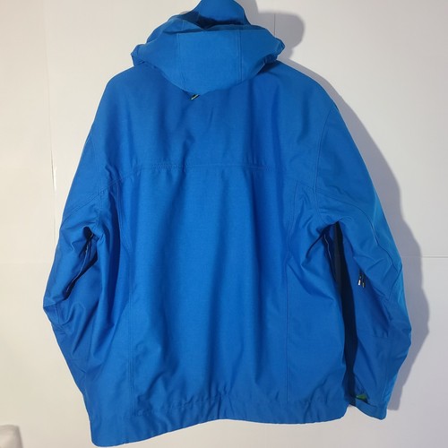 Go Lite Castle Peak Blue/Green Men's XL Ski Jacket VGUC - Picture 2 of 11