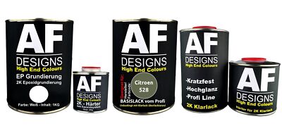 FÜR Citroen 528 Vert Onf Bussing 3.7L Autolack SET 2K EP Grundierung Klarlack
