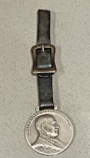 US Steel Corp 25 Years Employee Service Award;  STERLING SILVER Watch Fob