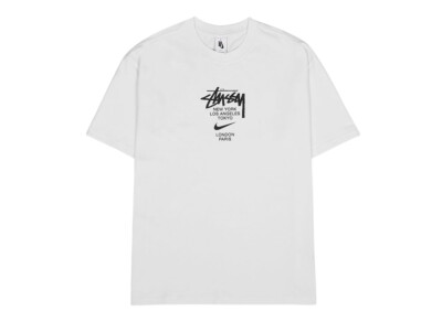 Nike x Stussy International T-Shirt Black White Green 3colors