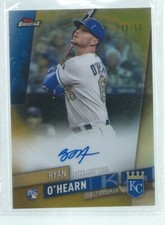 RYAN O'HEARN 2019 TOPPS FINEST ON CARD AUTO GOLD REFRACTOR ROOKIE RC #D 48/50