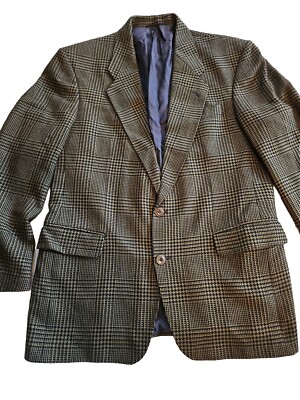Vintage Roy Robson classic mens suit jacket Blazer size US 40 EU 50 Pure Wool HC