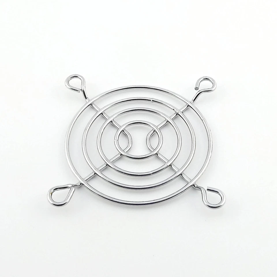 10x Metal Wire Finger Guard 60mm CPU Fan DC Fan Grill/Guard Protector PC Silvery - Image 2 of 4