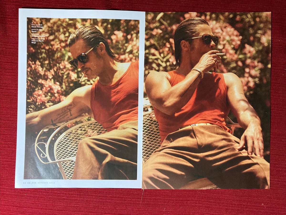 Jacques Marie Mage Brad Pitt Sunglasses 2019 Brad Pitt Is