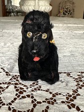 VINTAGE STEIFF SNOBBY BLACK POODLE