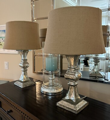 Pottery Barn Table Lamps On Sale Pottery Barn Set/2 ~MERCURY