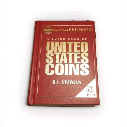 Guide Book of United States Coins R.S. Yeoman Vtg 1999 52nd Edition Hardcover
