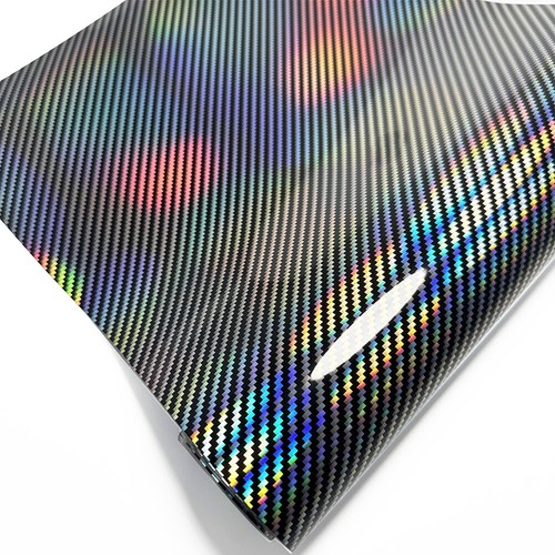 9D Holographic Car Wrapping Film High Carbon Gloss Fiber Auto Sticker Decal Film - Picture 22 of 28
