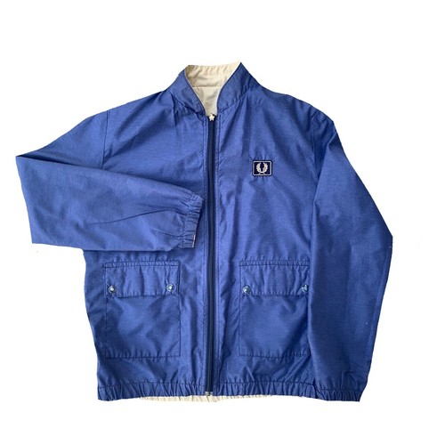 VTG 80s Fred Perry Reversible Jacket 