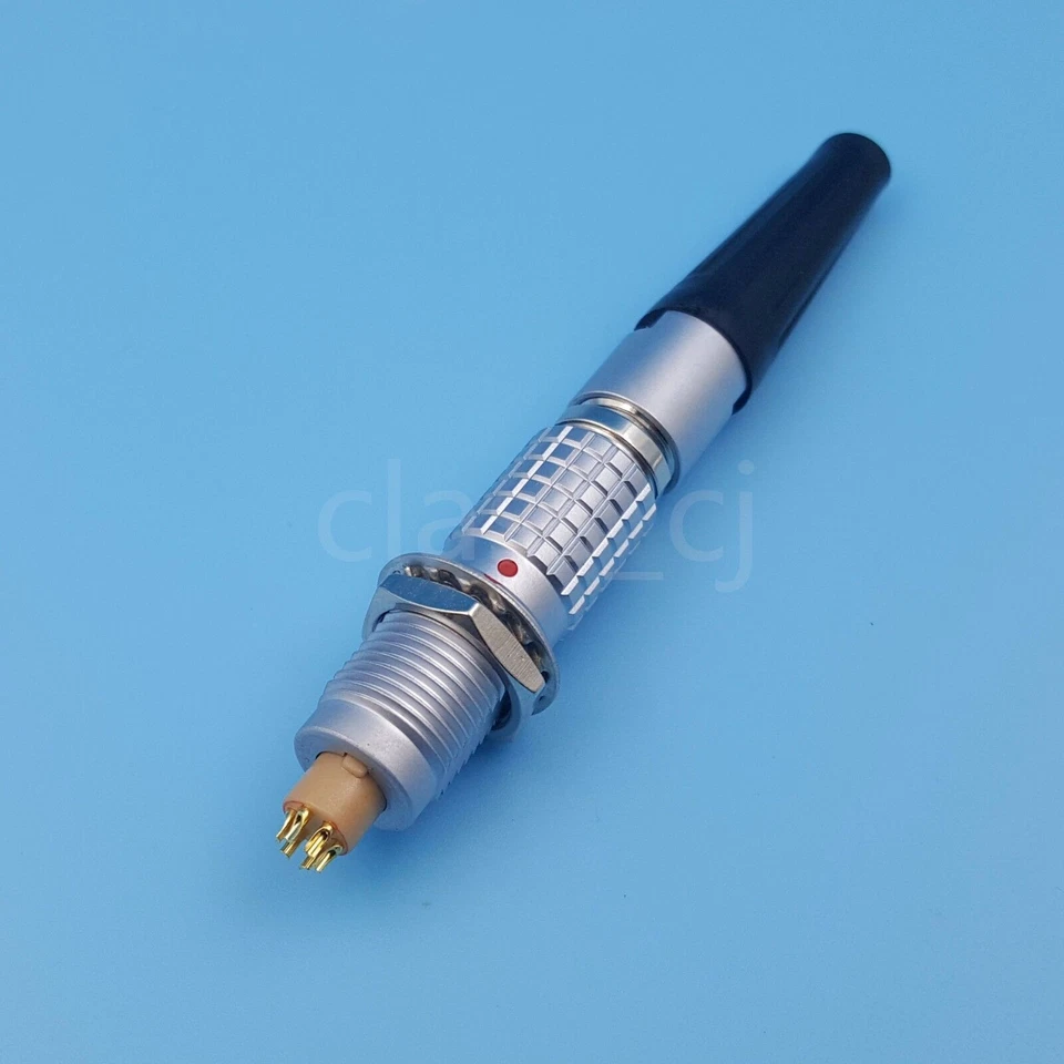 1Pair 6Pin Push-Pull Circular Cable Plug Connector Compatible 1B FGG EGG 306- - Image 3 of 4