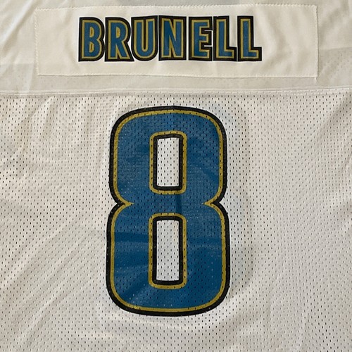 Jacksonville Jaguars Jersey Mark Brunell Starter 2XL 54 White Vinatge - Picture 4 of 10