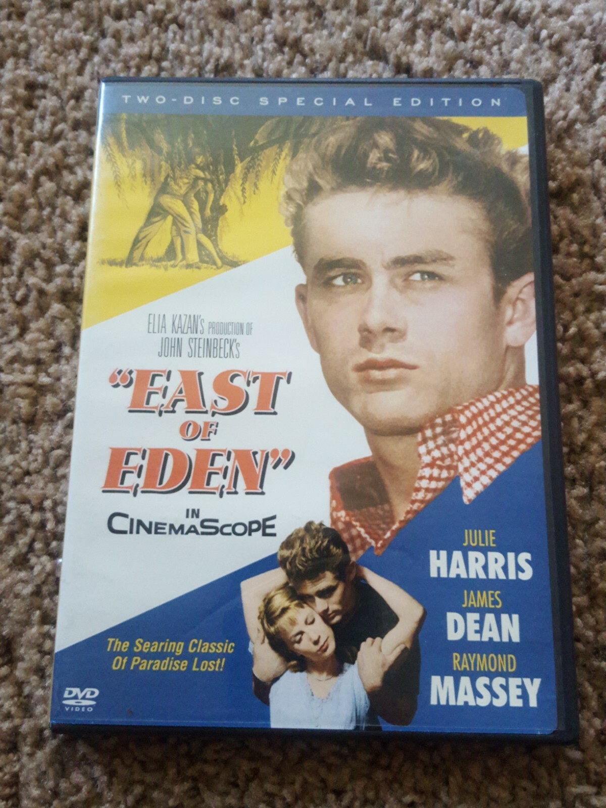 MOVIE DVD - EAST OF EDEN - JAMES DEAN,JULIE HARRIS, RAYMOND MASSEY ...