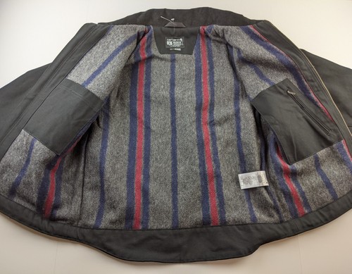 NEU Carhartt Duck Blanket Lined Detroit Jacket Men M Black Coat Full Zip Classic - Bild 2 von 13