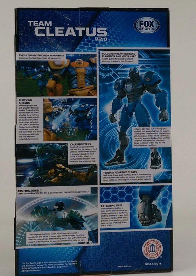 Nuevo Fox Sports 10 pulgadas NCAA robot robots Montana State Bobcats Foto 4 de 4