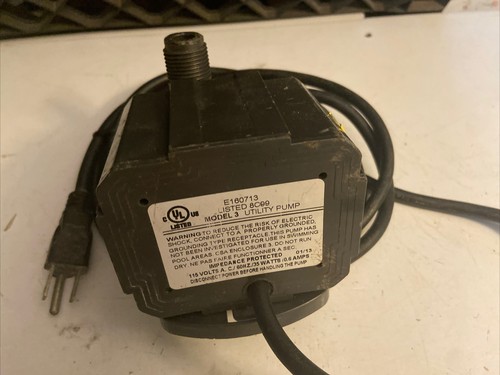 Utility Pump Model 3 E160713 | eBay