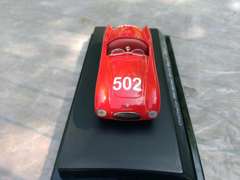 AUTO STARLINE CISITALIA 202 SPYDER MILLE MIGLIA 1947 ROSSA 1:43 NUOVA SCATOLA - Immagine 3 di 4